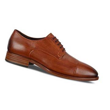 Ecco Vitrus Mondial Cap-toe Derby Finskor Herr Orange | SE 539ZUT